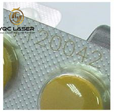 medicine package laser marking